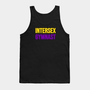 INTERSEX GYMNAST (Yellow, Purple) Tank Top